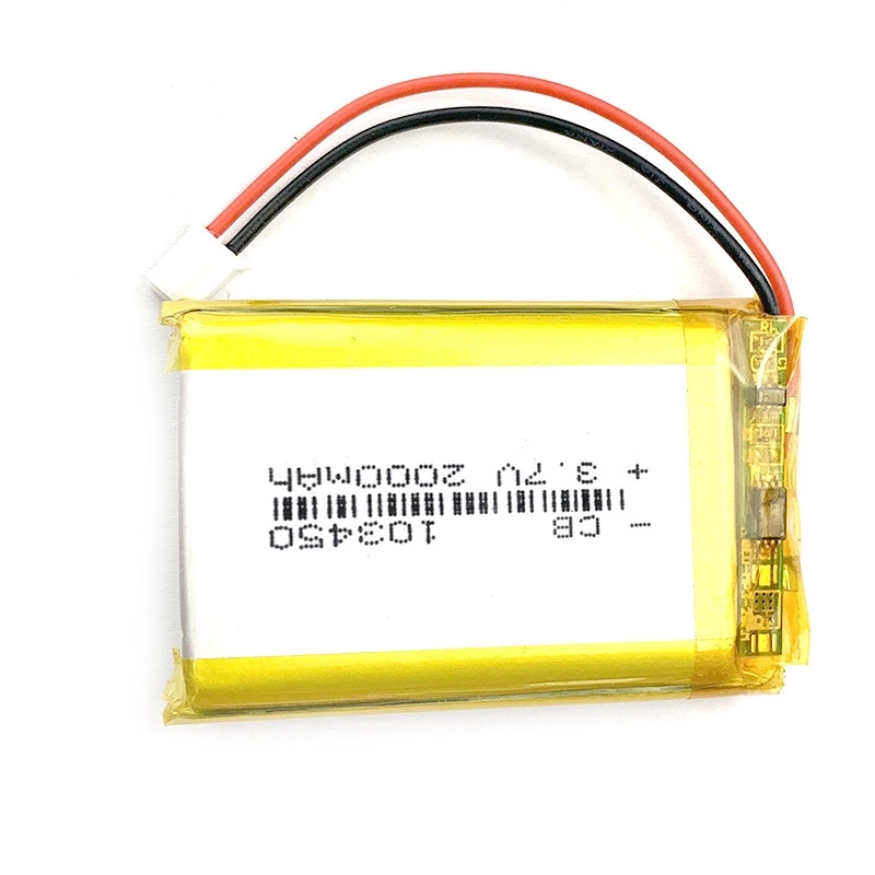 103450 2000mAh 聚合物锂电池